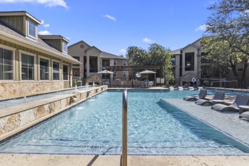 swimming pool in san antonio apartments
