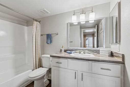sink in bathroom.