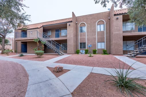Playa Vista Apartments Courtyard Las Vegas Nevada