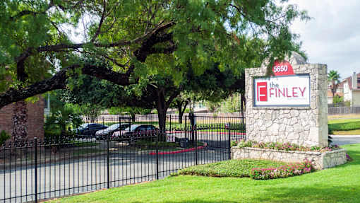 our main sign entering to out parking lot
