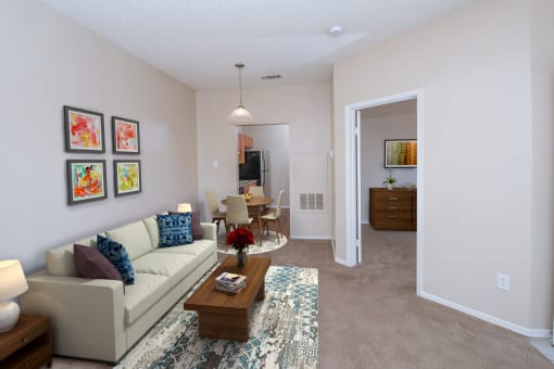 this is a photo of the living room of a 560 square foot, 1 bedroom apartment at