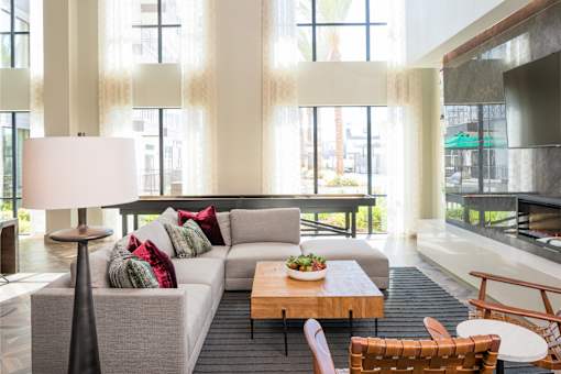 lobby lounge for residents