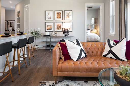 living room area for entertainment