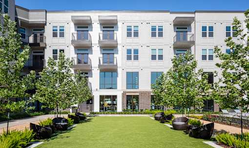 front entrance for residents