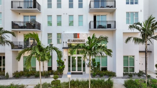 front entrance
