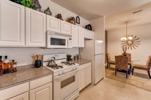 Base kitchen at The Sanctuary of Lake Villa, Illinois, 60046