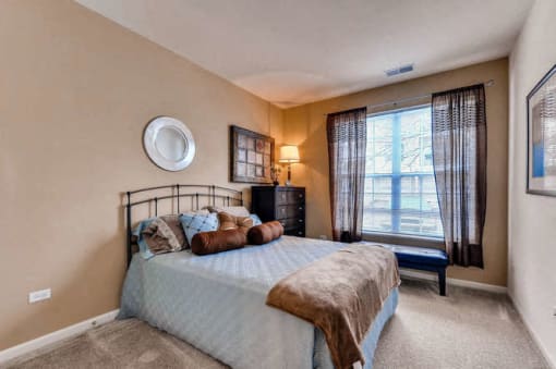 Guest Bedroom at The Sanctuary of Lake Villa, Lake Villa, 60046