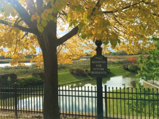 Clubhouse parking at The Sanctuary of Lake Villa, Lake Villa, IL