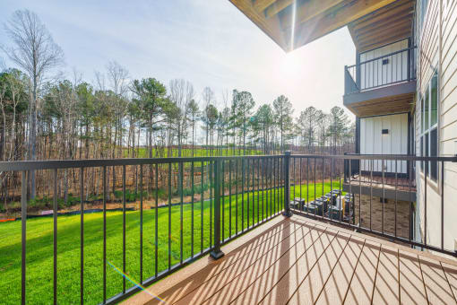 Large Balcony at Plat 4 at Research Triangle, Durham, NC, 27703
