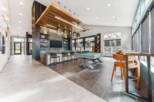 Community Clubhouse at Plat 4 at Research Triangle, Durham, NC