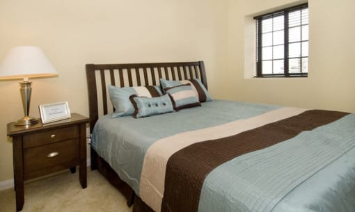 Gorgeous Bedroom at The Ambassador at Library Square, Indianapolis, 46204