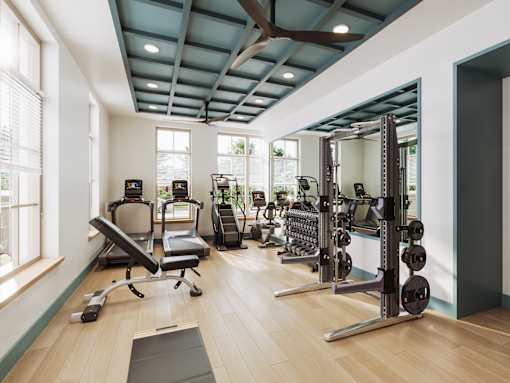 Fitness Center at The Beverly, Indiana, 47408