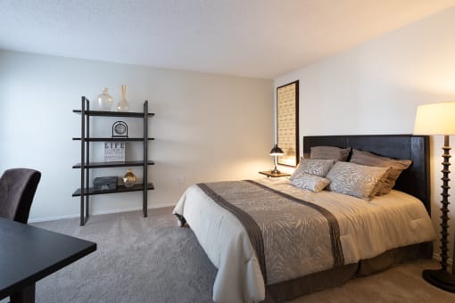 Primary Bedroom at Altitude at Blue Ash, Blue Ash, OH