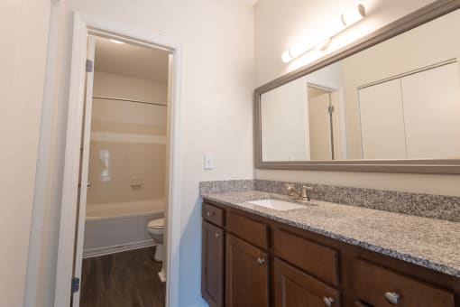 Bathroom with a shower at Altitude at Blue Ash, Blue Ash