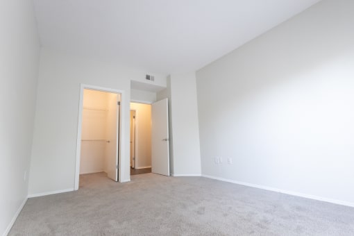 Empty living area at Altitude at Blue Ash, Blue Ash, OH