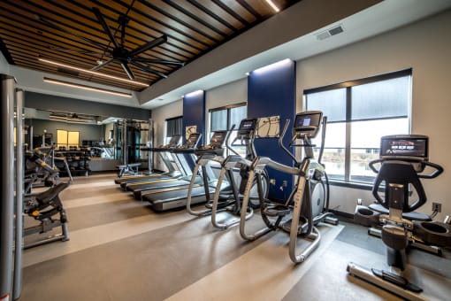 Fully Equipped Fitness Center at The Century at Purdue Research Park, West Lafayette, 47906