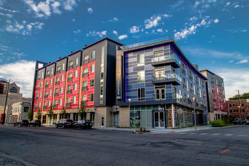 Exterior View Of Property at The Congress at Library Square, Indianapolis, Indiana