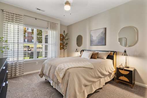 Bright Bedroom at Fieldstone at Glenwood Crossing, Cincinnati