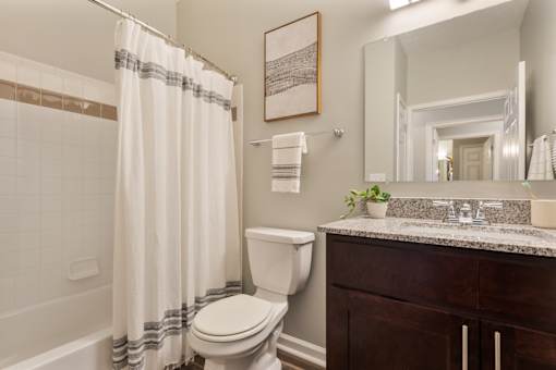 Bathroom with toilet at Fieldstone at Glenwood Crossing, Ohio