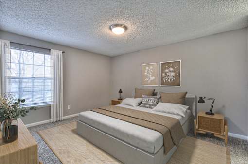 A spacious bedroom at Landmark at Lyncrest Reserve Apartments, Nashville, 37209