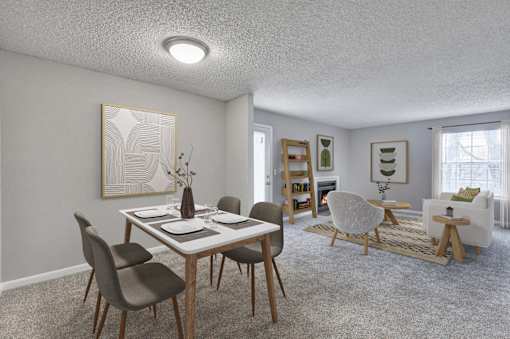 Dining at Landmark at Lyncrest Reserve Apartments, Nashville