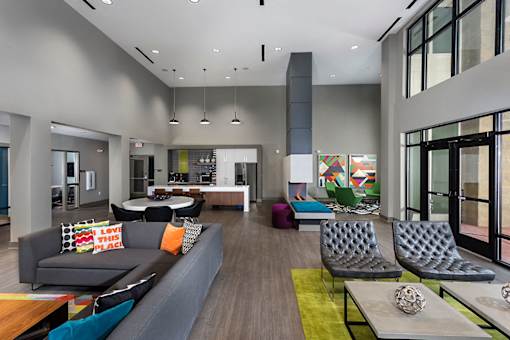 Community Room at Mosaic at Levis Commons, Perrysburg, OH, 43551