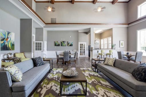 Resident Lounge at The Reserve at Williams Glen Apartments, Zionsville, Indiana