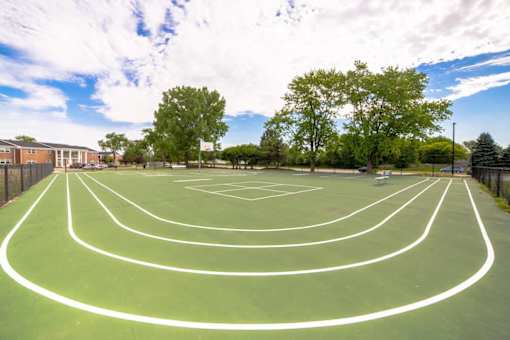 Basketball Court at Gramercy Apartments, Carmel