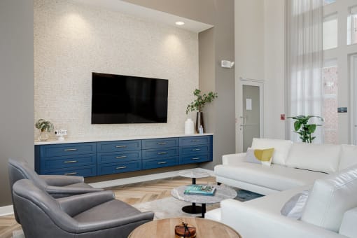 Clubroom With Smart TV at Whetstone Flats, Nashville