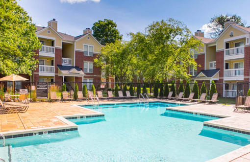 Invigorating Swimming Pool at Residence at White River, Indiana