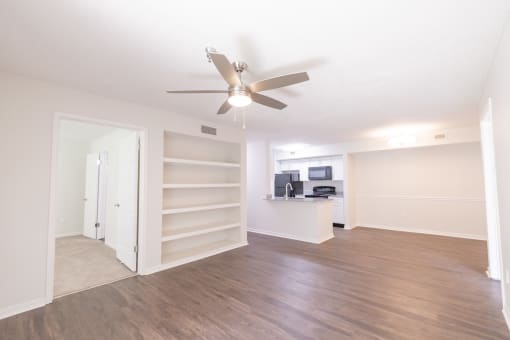 Hardwood Flooring at The Residence at White River Apartments, Indianapolis, IN, 46228