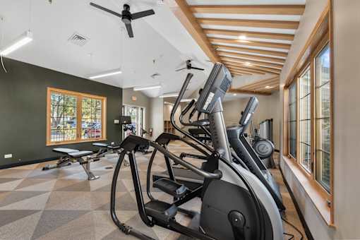 Fitness Center area at The Winds at Poplar Creek Apartments , Schaumburg