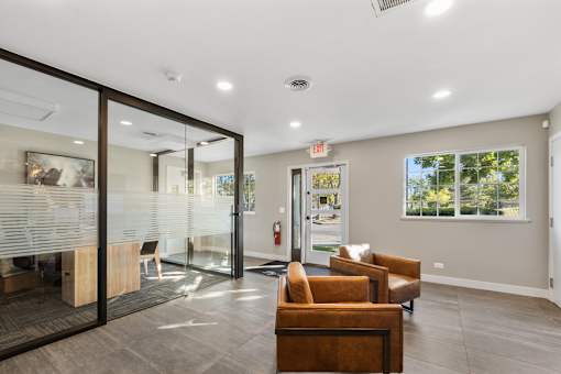 Resident Clubhouse at The Winds at Poplar Creek Apartments , Illinois