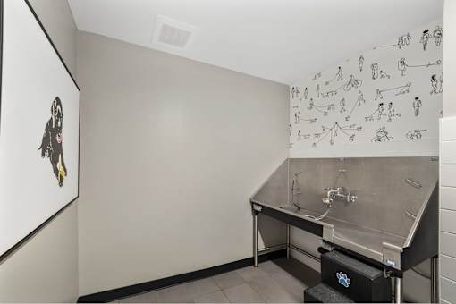 Dog wash station at The Winds at Poplar Creek Apartments , Schaumburg, IL, 60194