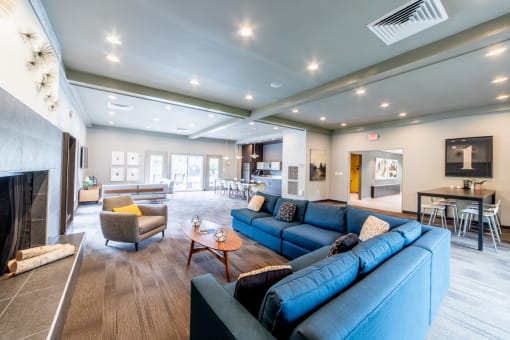 Large Community Clubhouse at Woodbridge Apartments, Louisville, KY