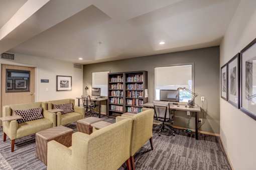 Library at VINTAGE AT VANCOUVER, Vancouver, Washington