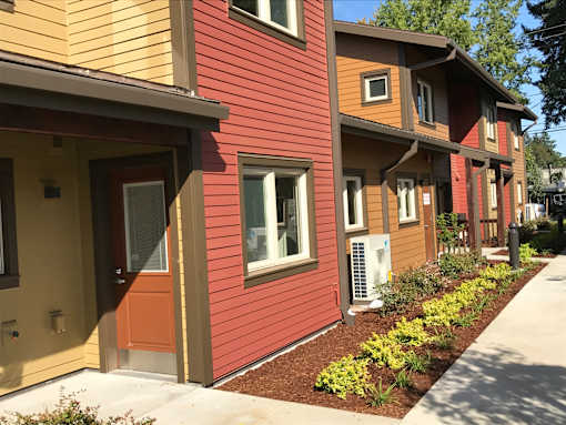 Small Garden With Walking Path at Bridge Meadows Beaverton 55+, Beaverton, 97005