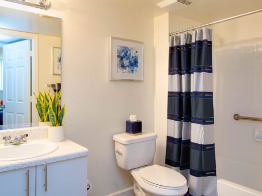 Bathroom with shower at Aqua 2800, Oakland Park, 33309