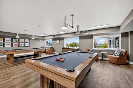 Residential Clubhouse at Vintage at Marine View Senior 55+ Apartments, Everett, 98201