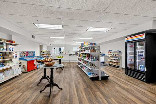 Convenience Store at Vintage at Marine View Senior 55+ Apartments, Washington