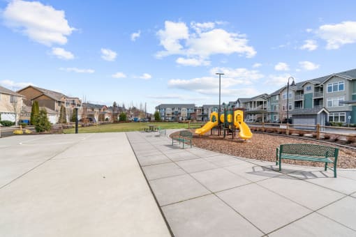 our apartments offer a playground