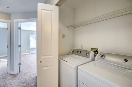 Clock Tower Village fill size washer and dryer