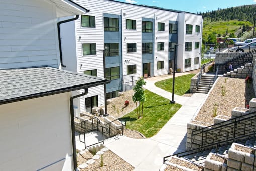 exterior of the building at FIRE TOWER Apartments, HELENA, 59601