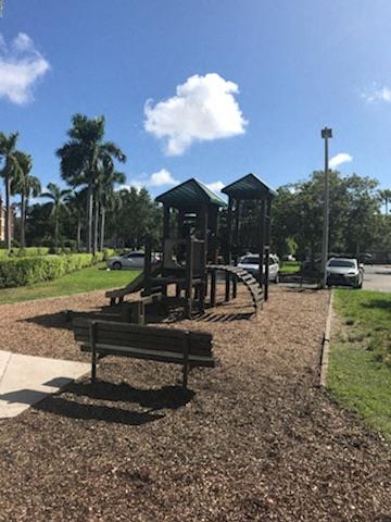 Playground near the building Golden Lakes Apartments Miami Florida
