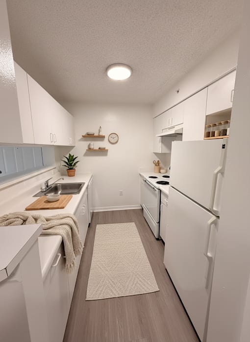 Modern Kitchen at Heron Pointe Apartments, Florida, 33025