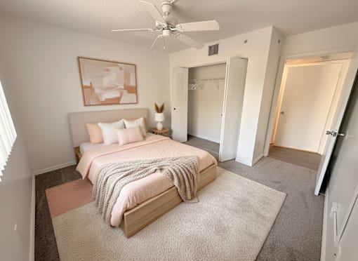 Master Bedroom at Heron Pointe Apartments, Florida