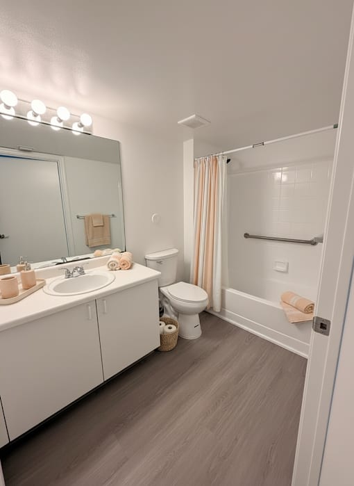 Full Bathroom at Heron Pointe Apartments, Miramar