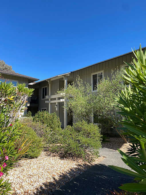 Courtyard Walking Path at Via Casitas, Greenbrae, CA