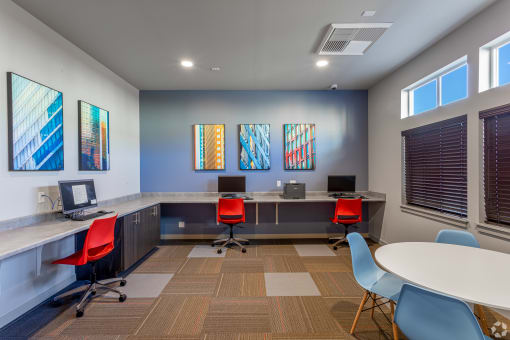 Cyber Cafe at COPPER PLATTE Apartments, GREELEY 