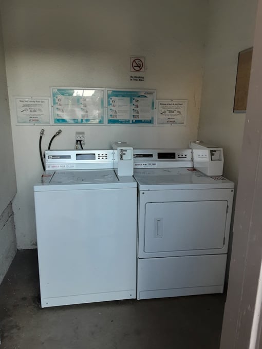 Laundry Facility view of washer and dryer